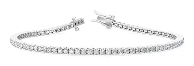 2ct Diamond Tennis Bracelet in white gold