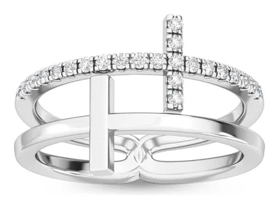 Solana Round Lab-Grown Diamond Ring in white gold