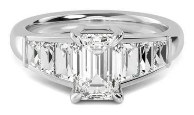 Eloise Mixed-Cut Lab-Grown Diamond Ring in white gold