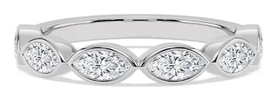 Ottilie Marquise Lab-Grown Diamond Ring in white gold