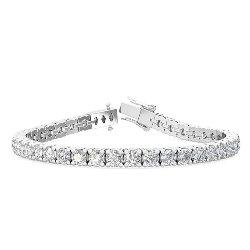 10ct Diamond Tennis Bracelet in white gold