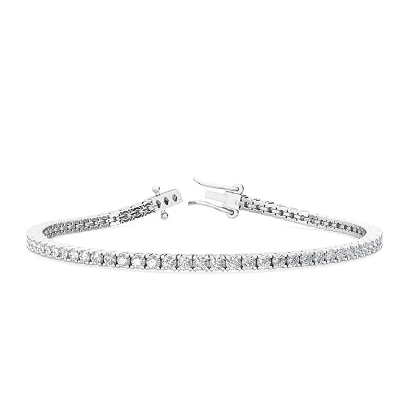 3ct Diamond Tennis Bracelet in white gold