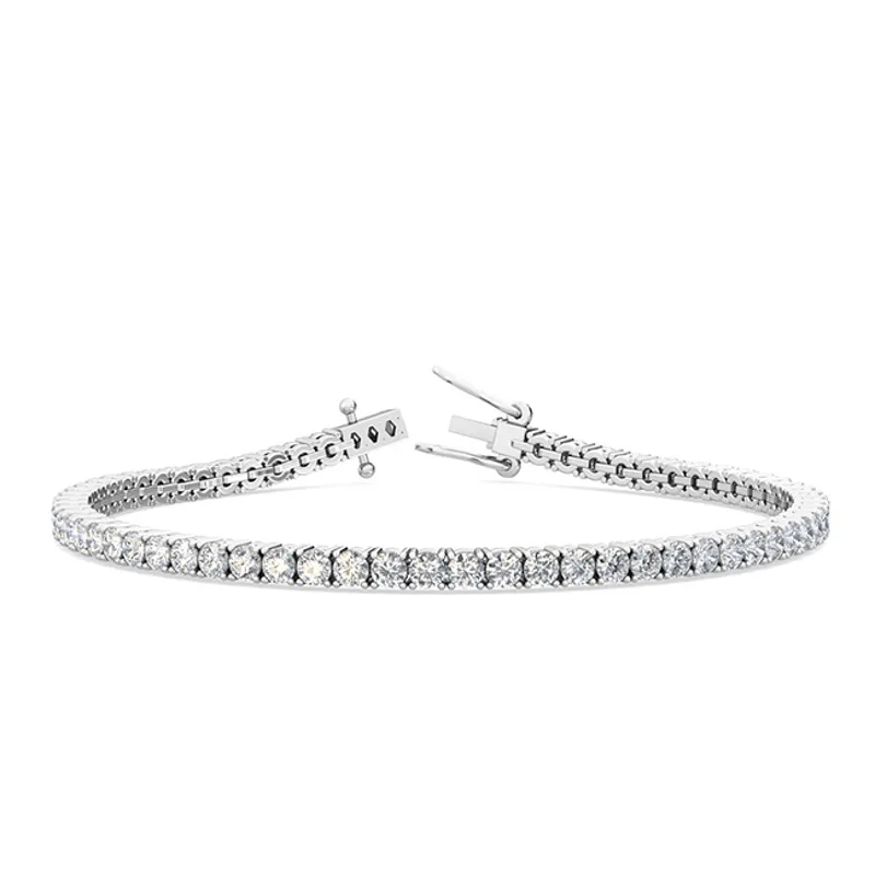 4ct Diamond Tennis Bracelet in white gold