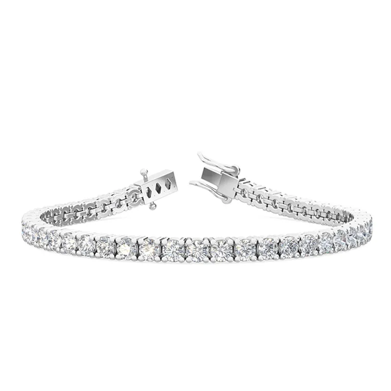 7ct Diamond Tennis Bracelet in white gold