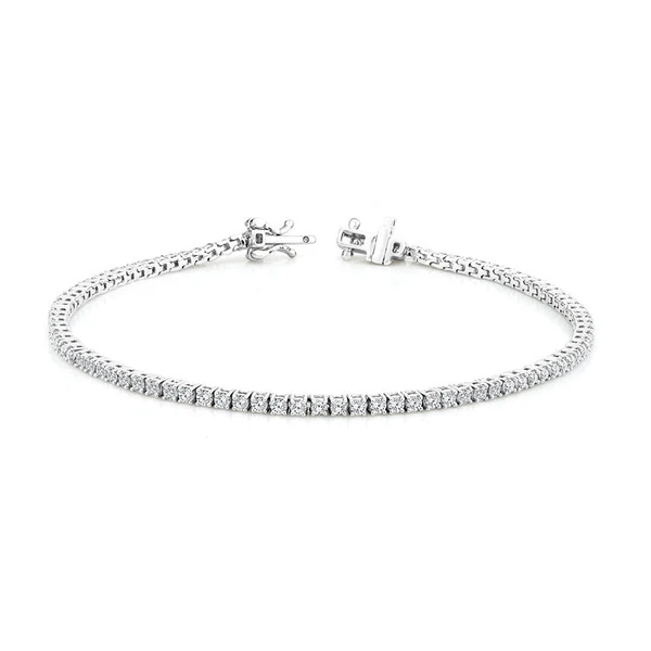 2.00ct Lab Grown Diamond Bracelet in 9K White Gold