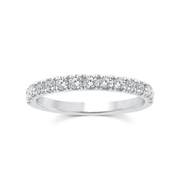 0.50ct Lab Grown Diamond Ring in 9K White Gold