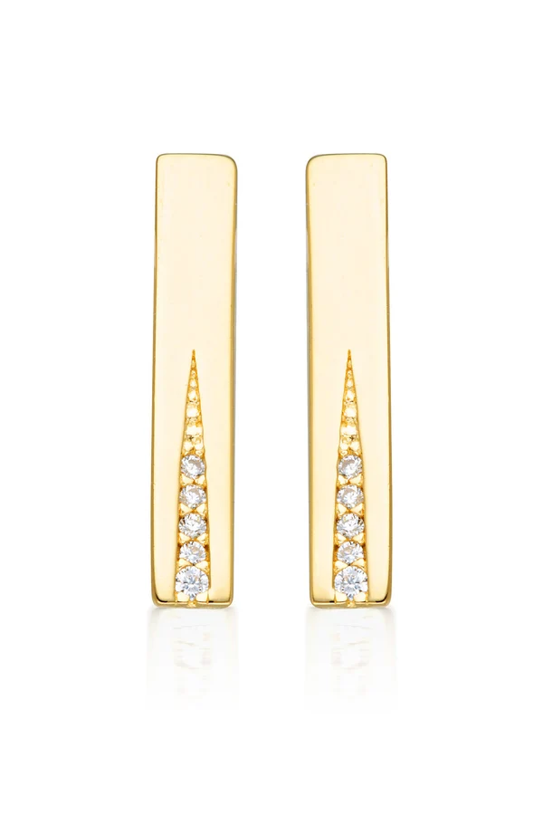 GEORGINI The Layered Edit Gilded Earrings