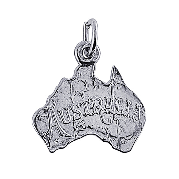 Map of Australia Charm 13mm x 15mm