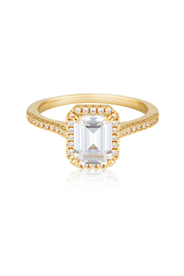 GEORGINI Iconic Bridal Violet Ring