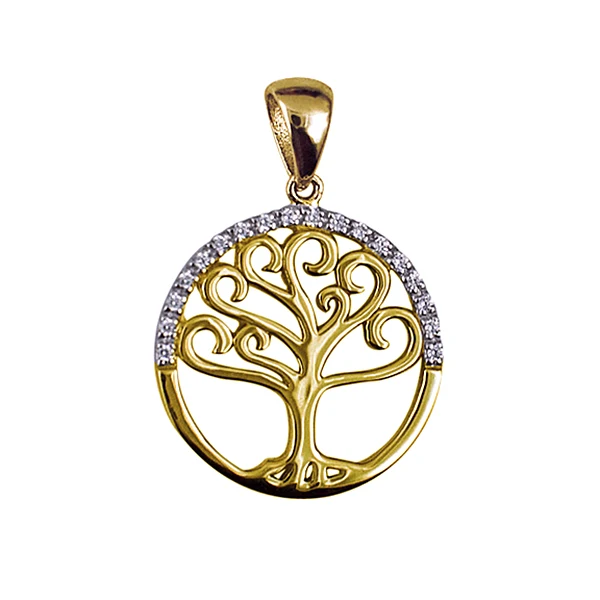 Diamond Set ‘Tree of Life’ Pendant