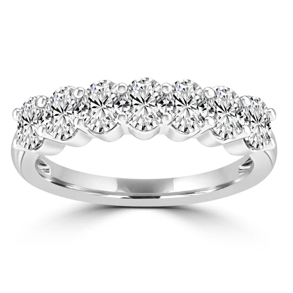 Diamond Fashion Ring with 1.26ct Diamonds in 18K White Gold