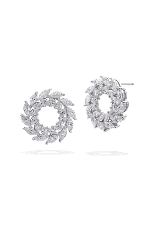 GEORGINI A Christmas Journey Wreath Earrings