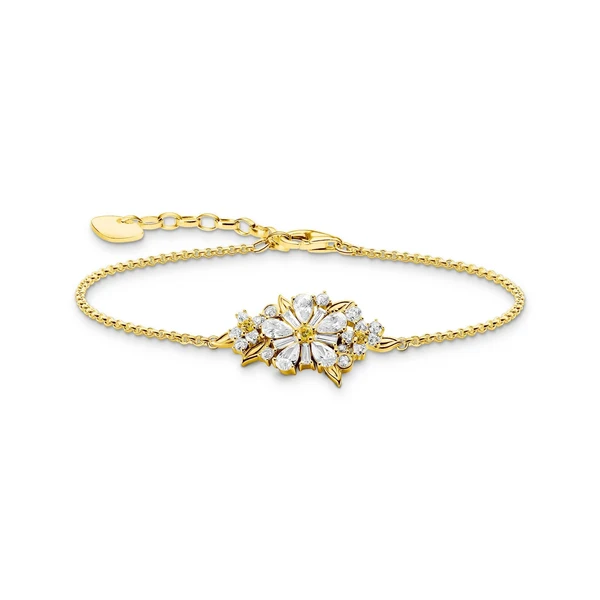 THOMAS SABO Lovely Daisy Bracelet in Gold