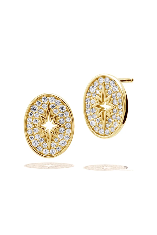 GEORGINI A Christmas Journey Follow The Star Earrings