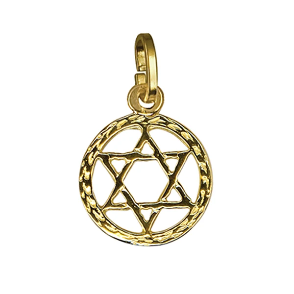 Star of David Charm 12mm