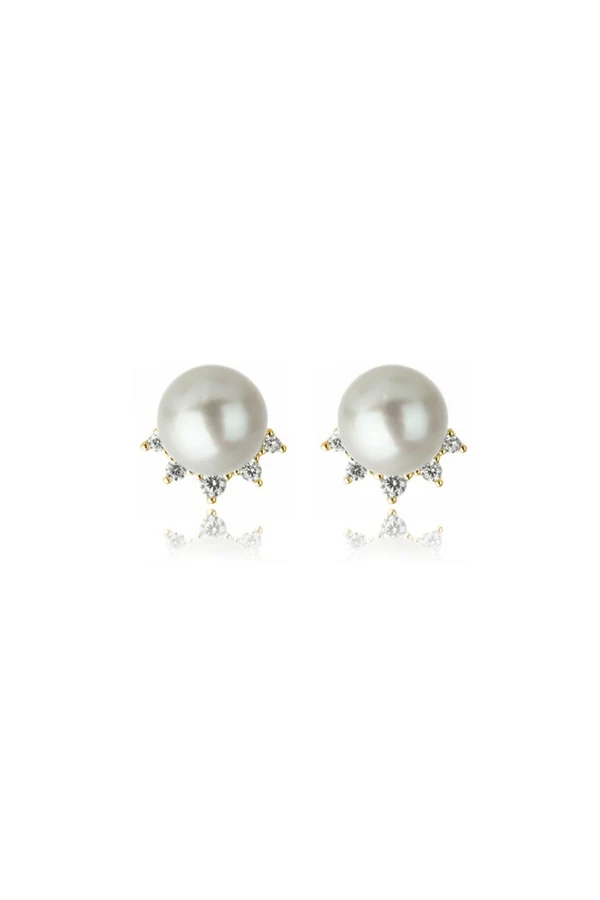 GEORGINI Oceans Coogee Freshwater Pearl Earrings