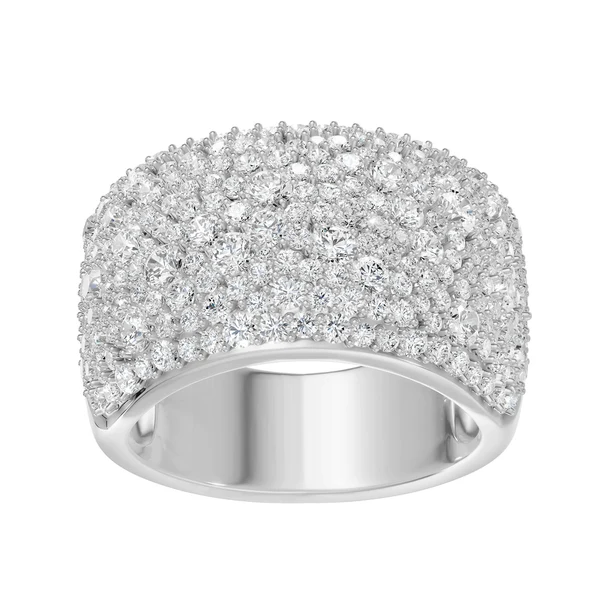 2.00ct Lab Grown Diamond Ring in 9K White Gold
