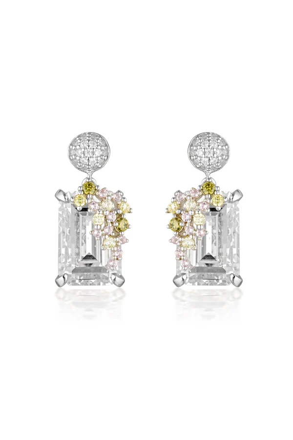 GEORGINI Summer Sorbet Bubblegum Blossom Earrings