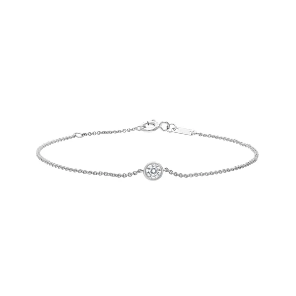 0.15ct Lab Grown Diamond Bracelet in 9K White Gold