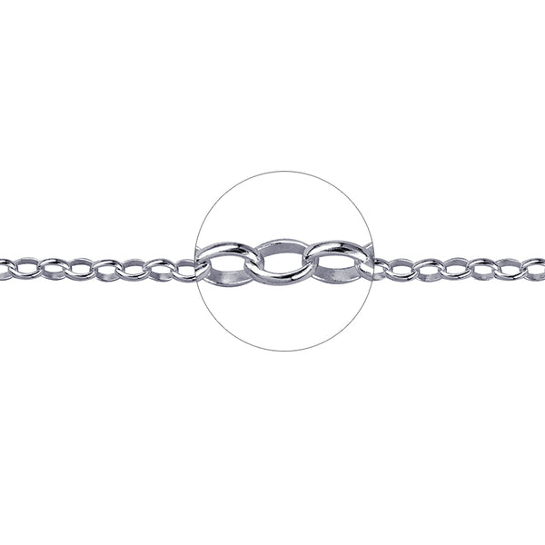Oval Belcher Chain 1.50mm