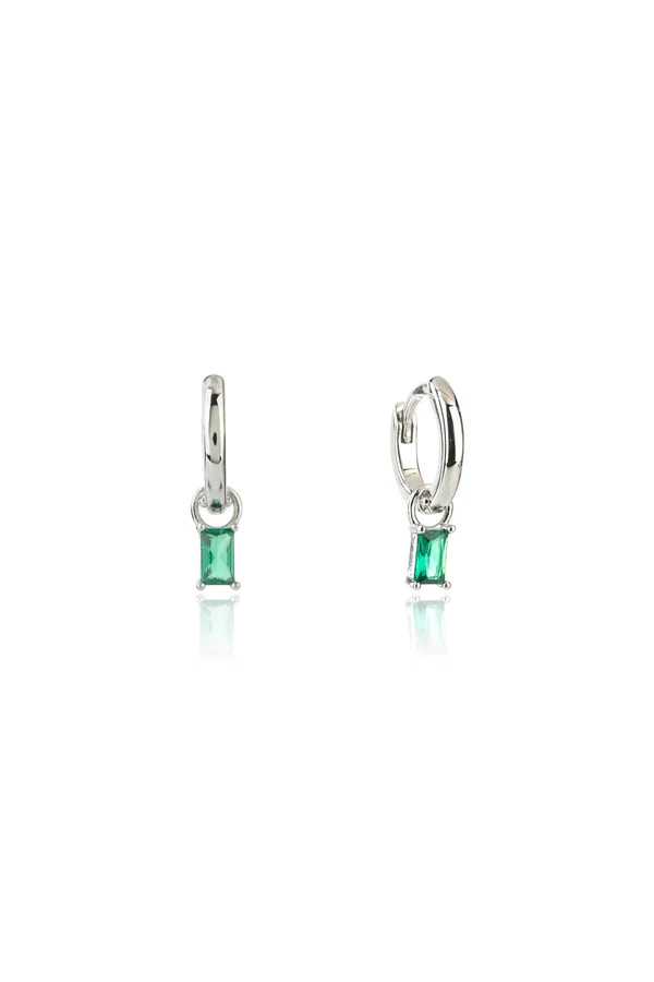GEORGINI Gifts Baby Baguette Hoop Green