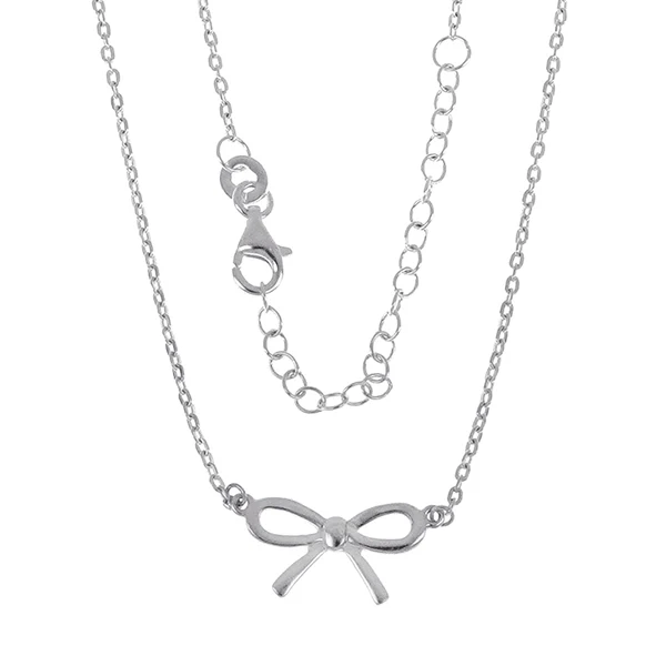 Bow Pendant with 40cm Chain + 5cm Extender