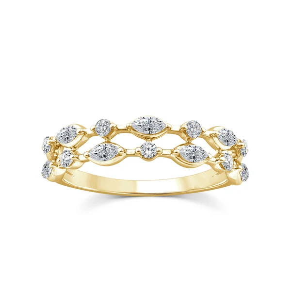 0.40ct Lab Grown Diamond Ring in 9K Yellow Gold