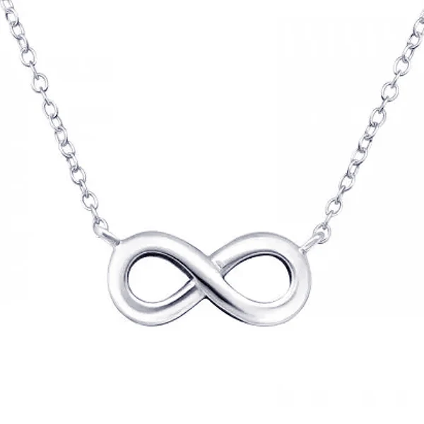 Infinity Necklet with 40cm Chain + 5cm Extender