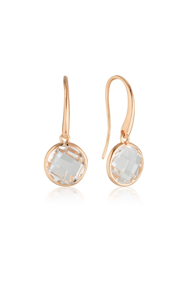 GEORGINI Lucent Hook Earrings Small
