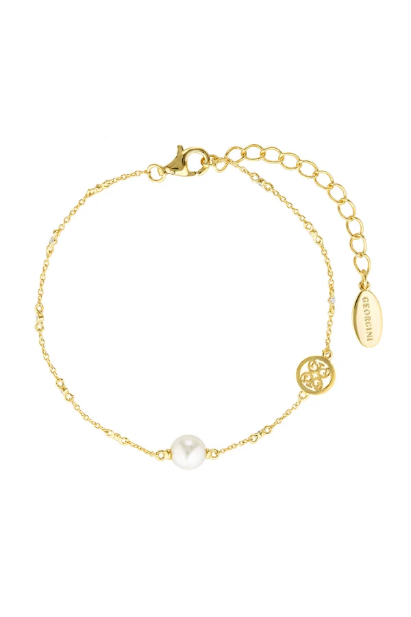 GEORGINI Red Carpet Globe Pearl Bracelet