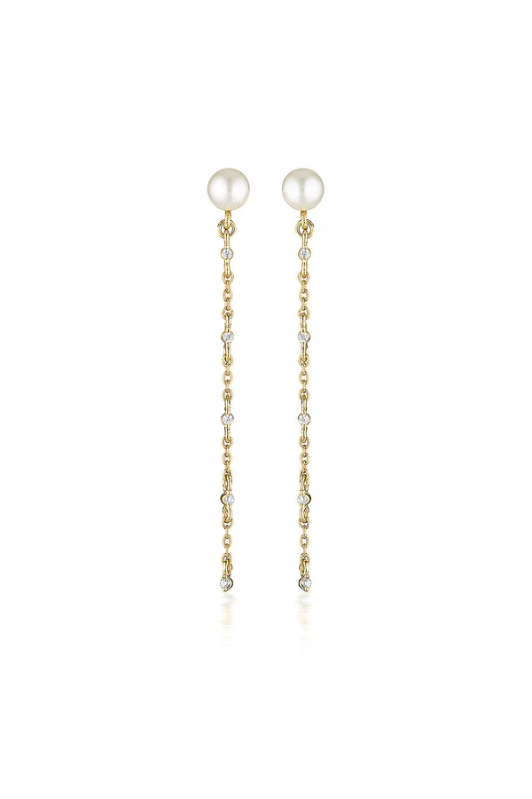 GEORGINI Red Carpet Globe Earrings