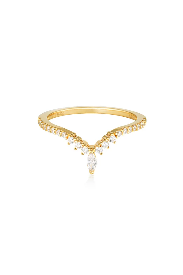 GEORGINI Rock Star Tiara Ring