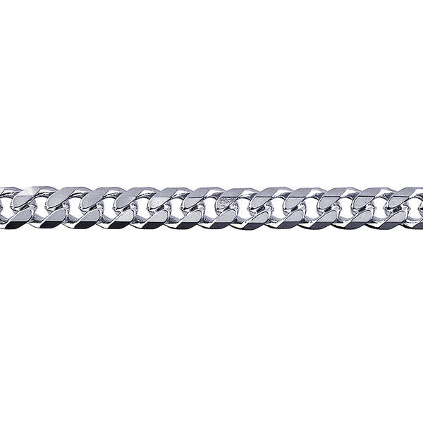 Bevelled Curb Diamond Cut Chain 6.20mm