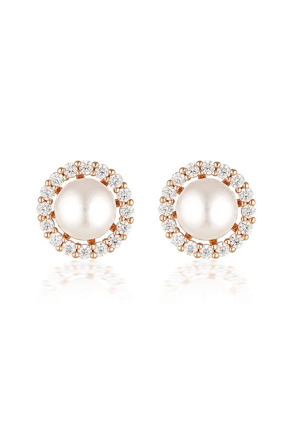 GEORGINI Noel Nights Esteem Pearl Earrings