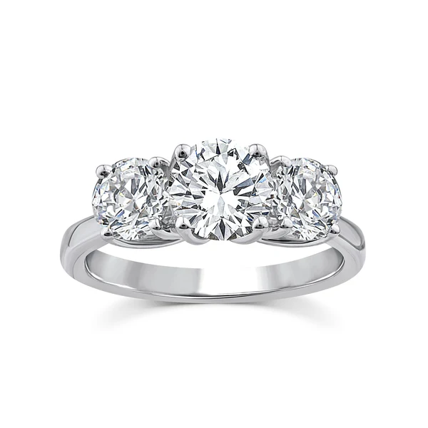 2.00ct Lab Grown Diamond Ring in 9K White Gold