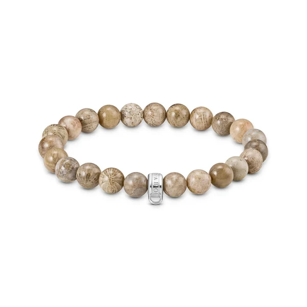 THOMAS SABO Bracelet with Daisy Jasper Beads