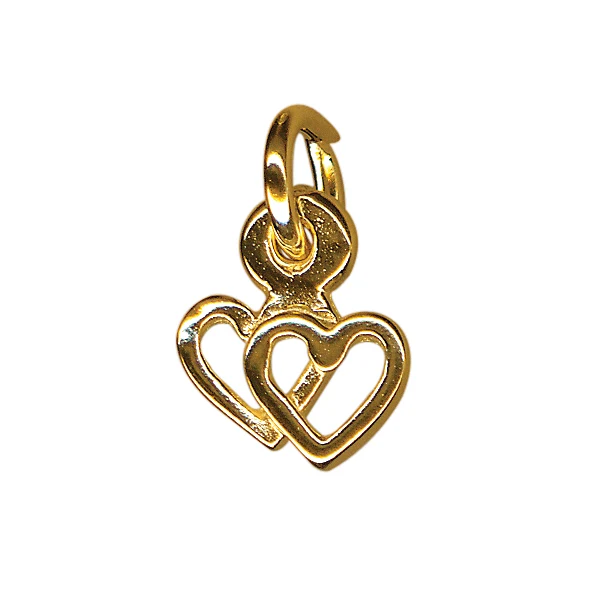 Double Hearts Charm