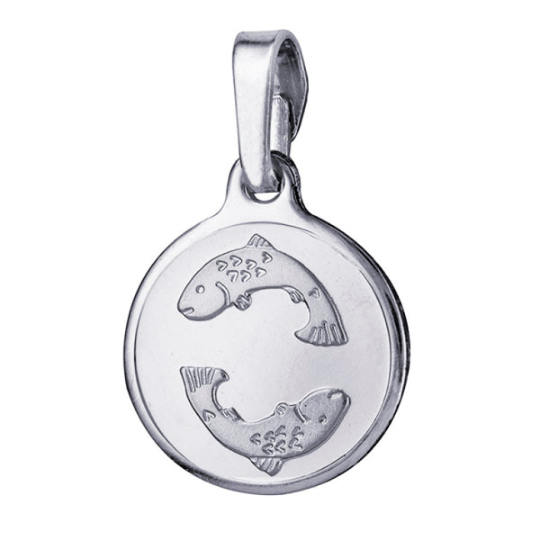 Pisces Zodiac Charm 12mm