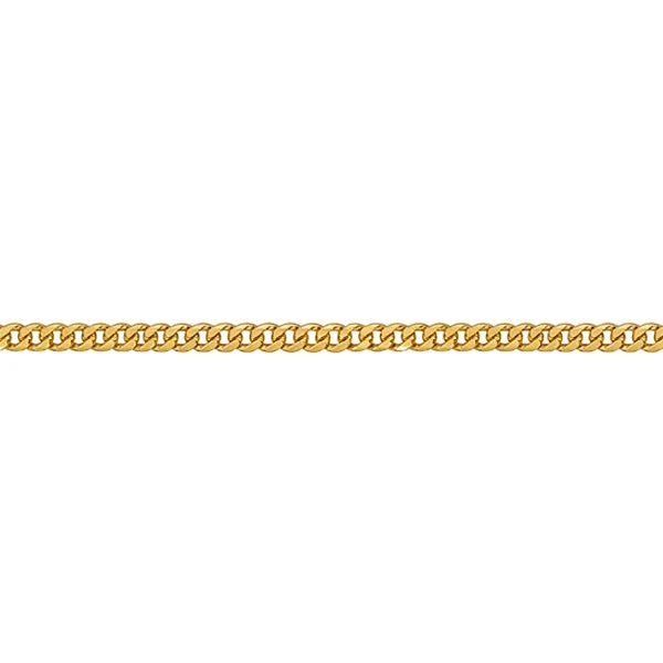 Diamond Cut Curb Chain 1.50mm