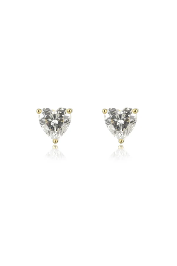 GEORGINI Sweetheart Heart Studs