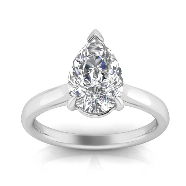 2.00ct Lab Grown Diamond Ring in 9K White Gold