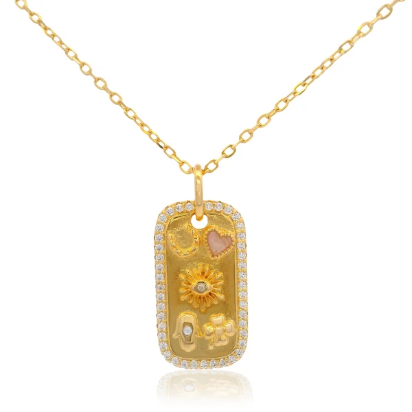 GEORGINI Forever Hearts Club The Universe Is On My Side Pendant