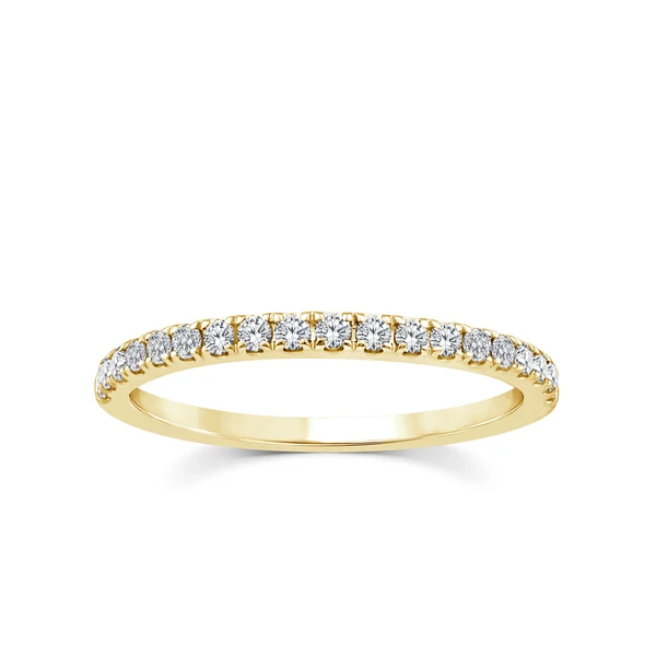 0.25ct Lab Grown Diamond Ring in 9K Yellow Gold