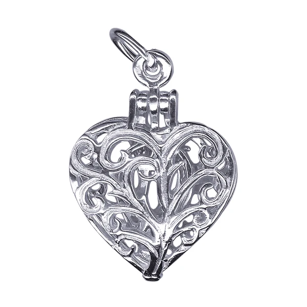 Heart Charm 20mm x 16mm