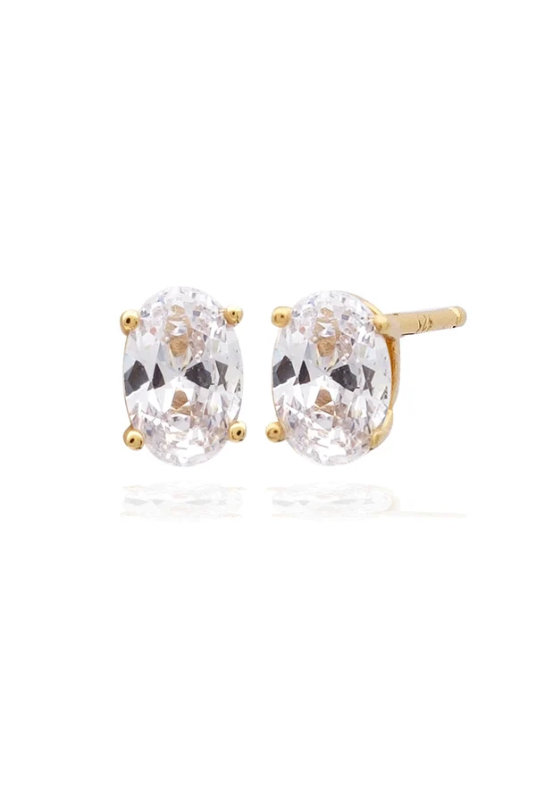 GEORGINI A Christmas Journey Ellipse Earrings