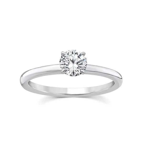 0.50ct Lab Grown Diamond Ring in 9K White Gold