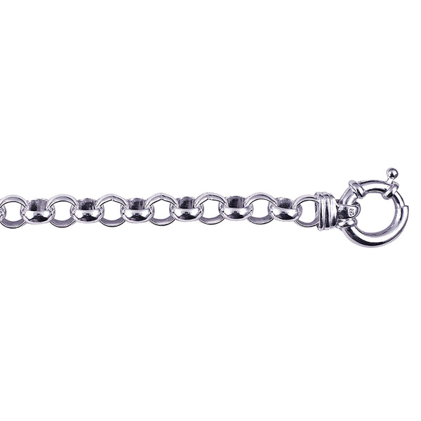 Belcher Euro Bolt Ring Bracelet 6.9mm
