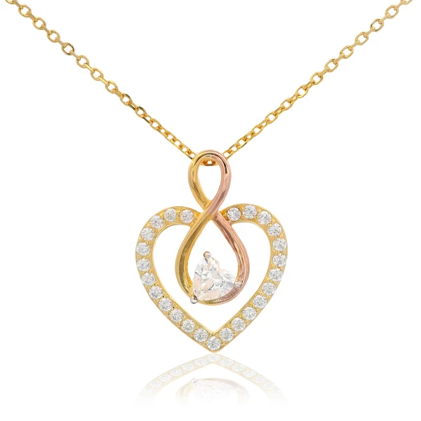 GEORGINI Forever Hearts Club Forever Entwined Necklace