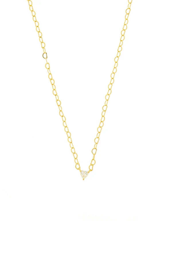GEORGINI Sweetheart Heart Chain Necklace