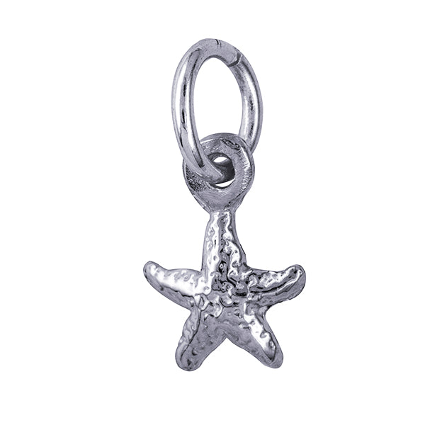 Starfish Charm 8mm x 7mm